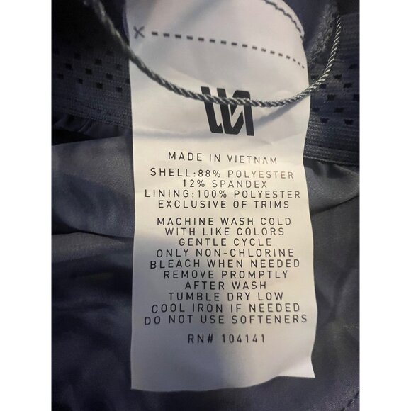 Mens 5" Velocity Run Shorts Ripple Grey Lava Moisture Wicking & 4-Way Stretch - Picture 7 of 8